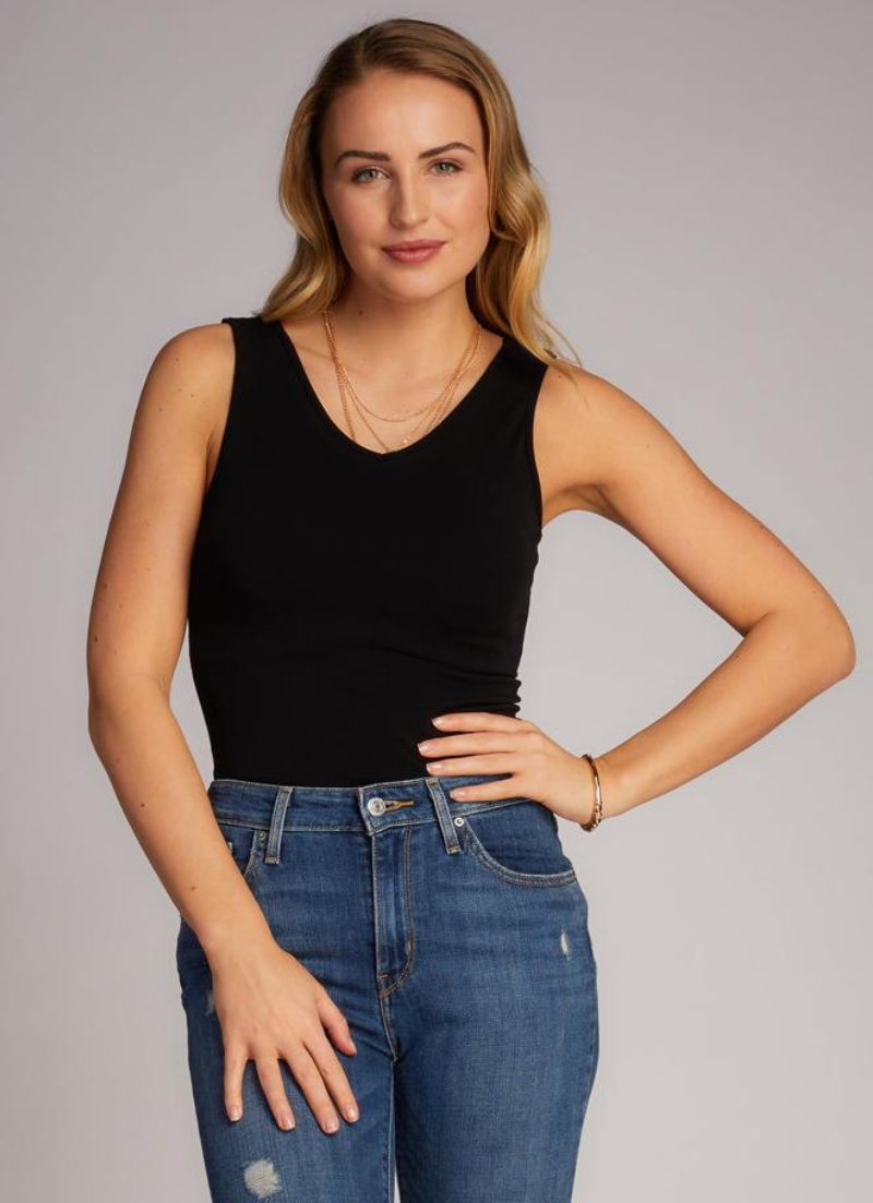 Ribbed Cami Top— Forest Green – Remi Girl