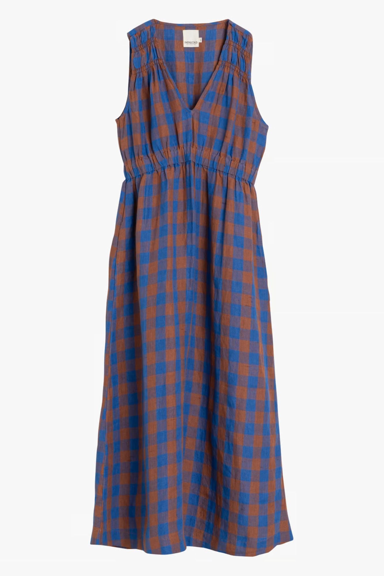 Long Checkered Dress