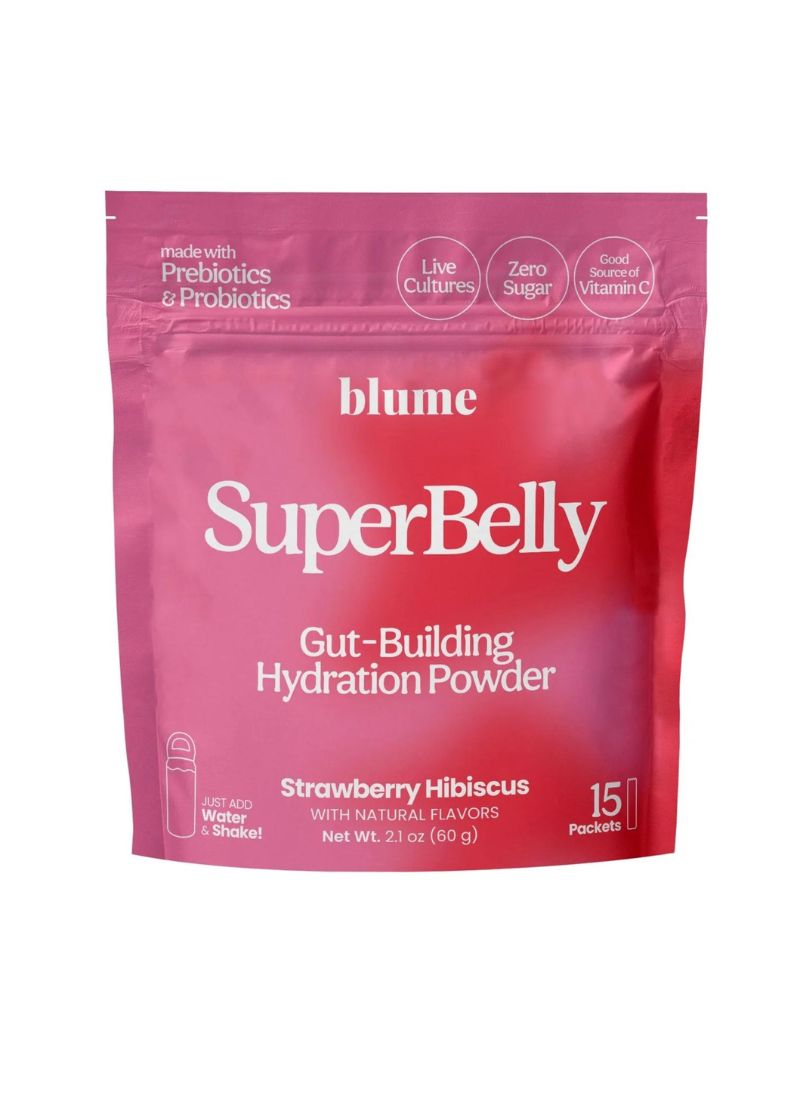 SuperBelly Strawberry Hibiscus