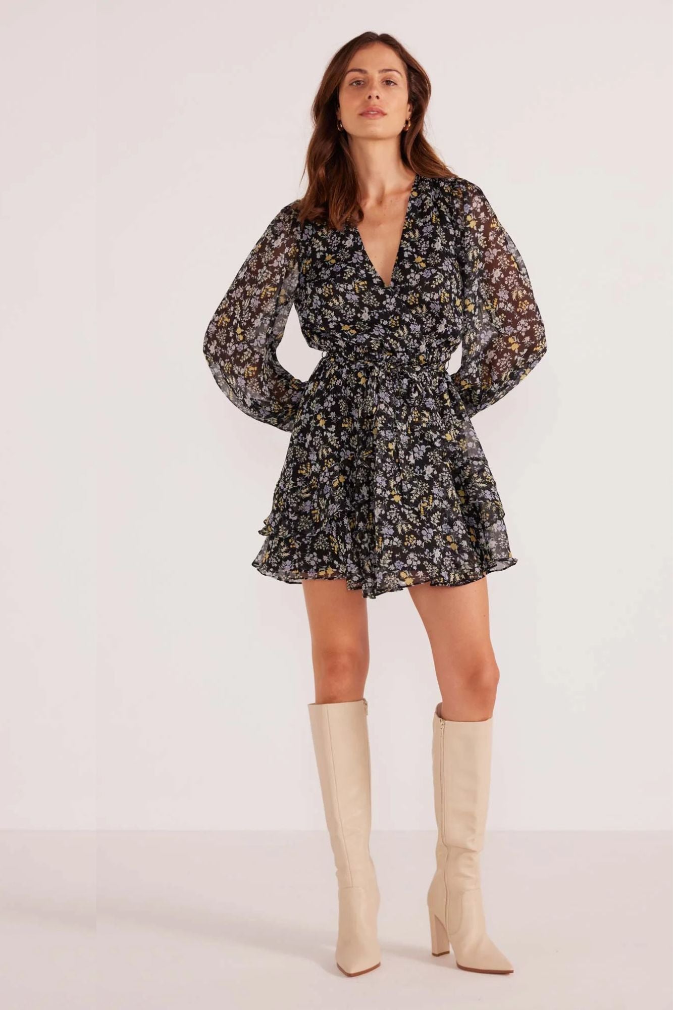 Taylee Long Sleeve Mini Dress