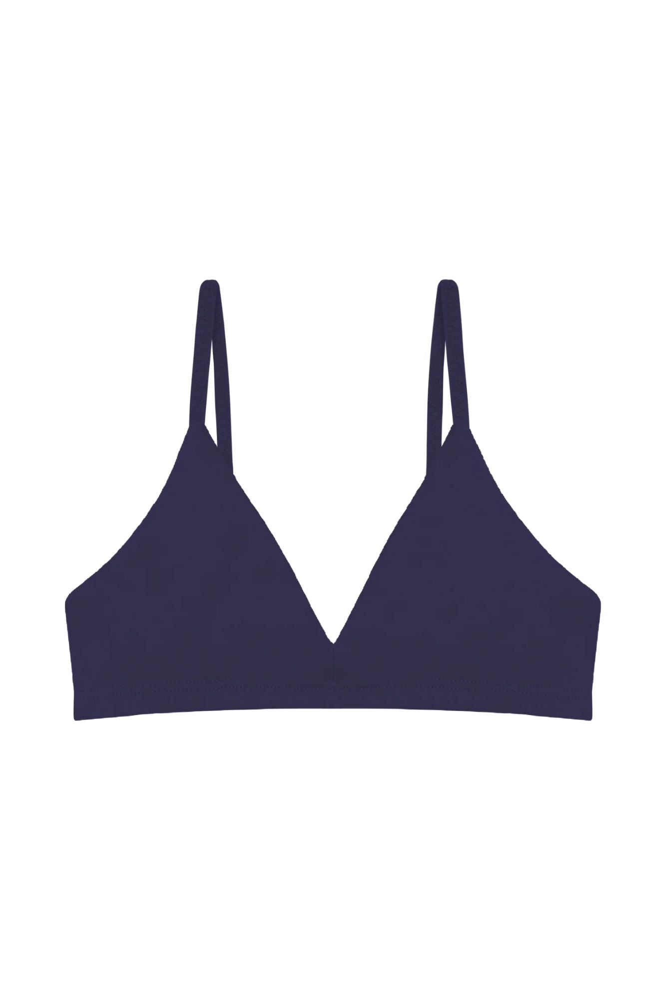 Triangle Mineral Bra | Navy