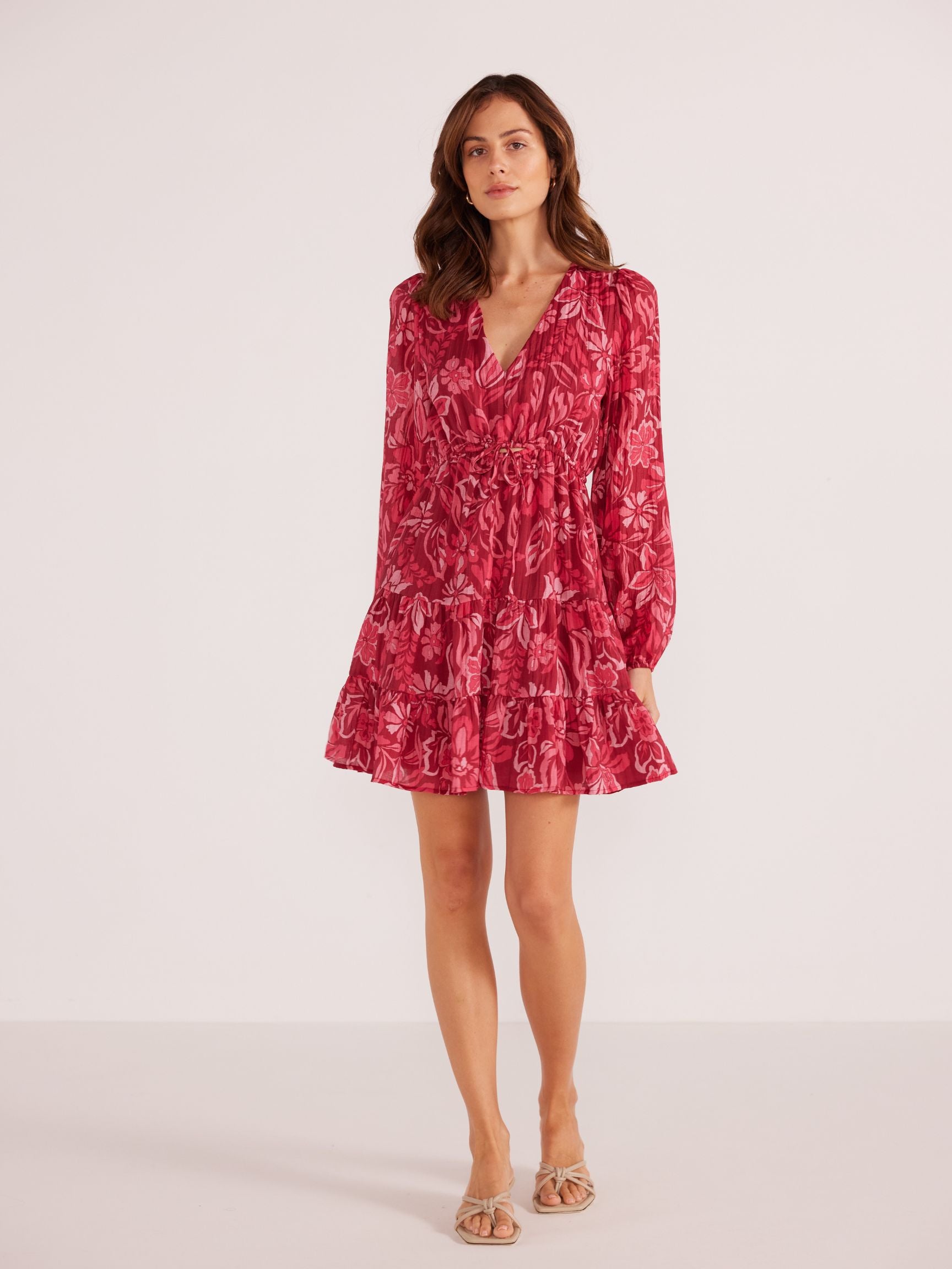 Mae Long Sleeve Mini Dress