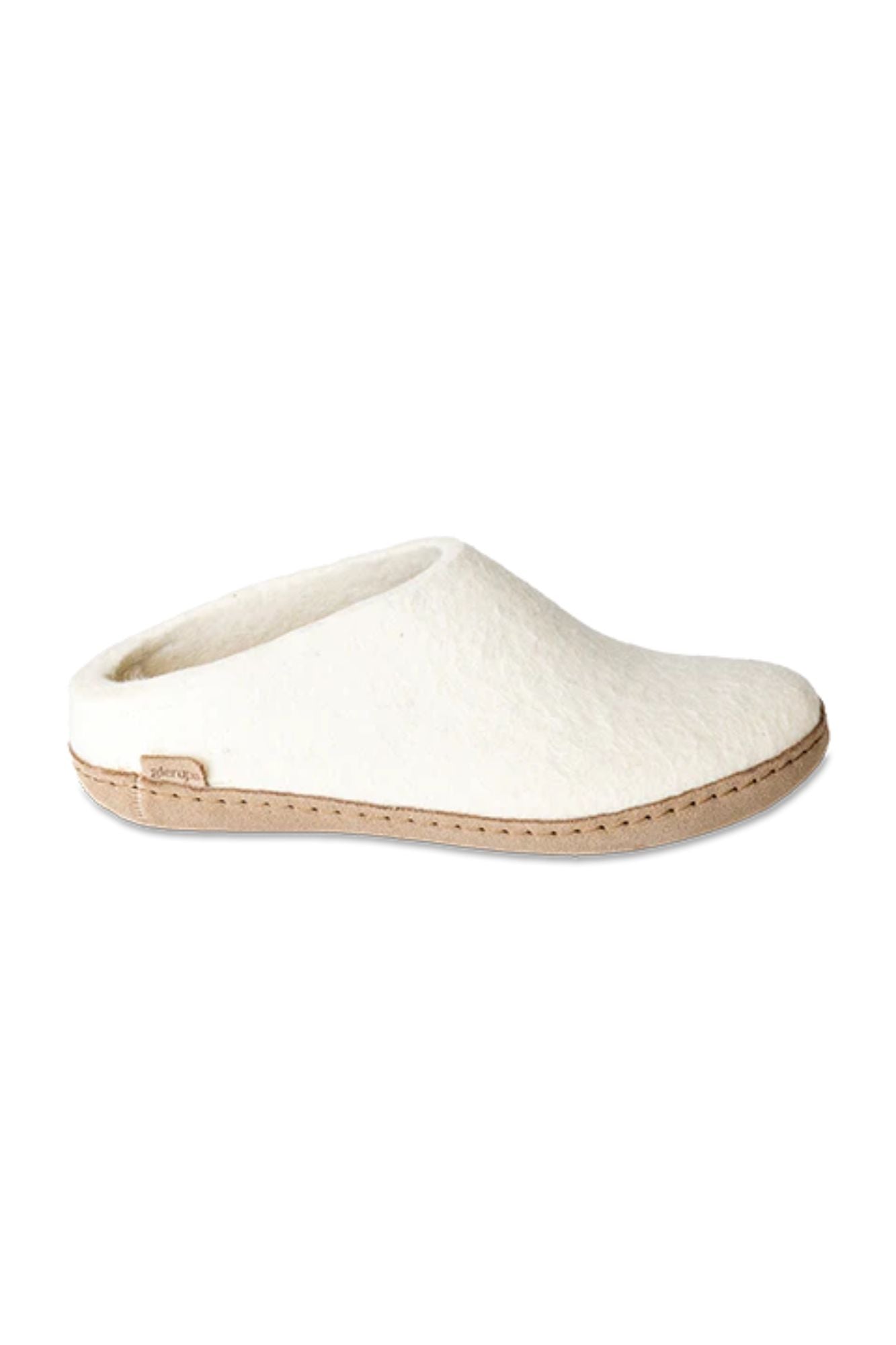 Slip-On | Leather Sole White