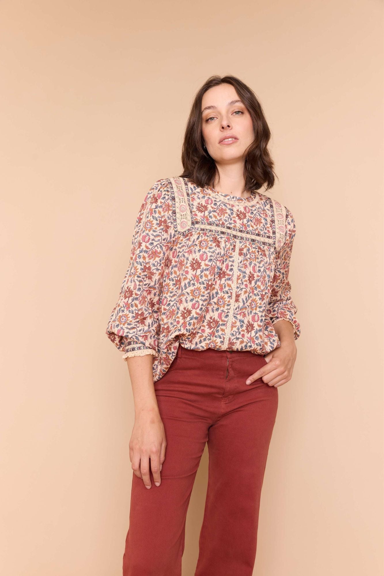 Ripcord Blouse