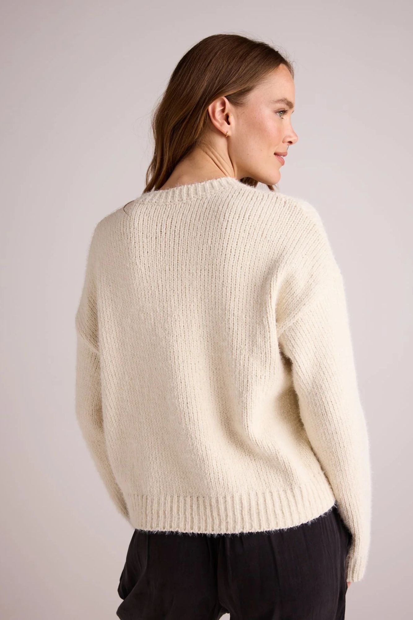 Drop Shoulder Sweater