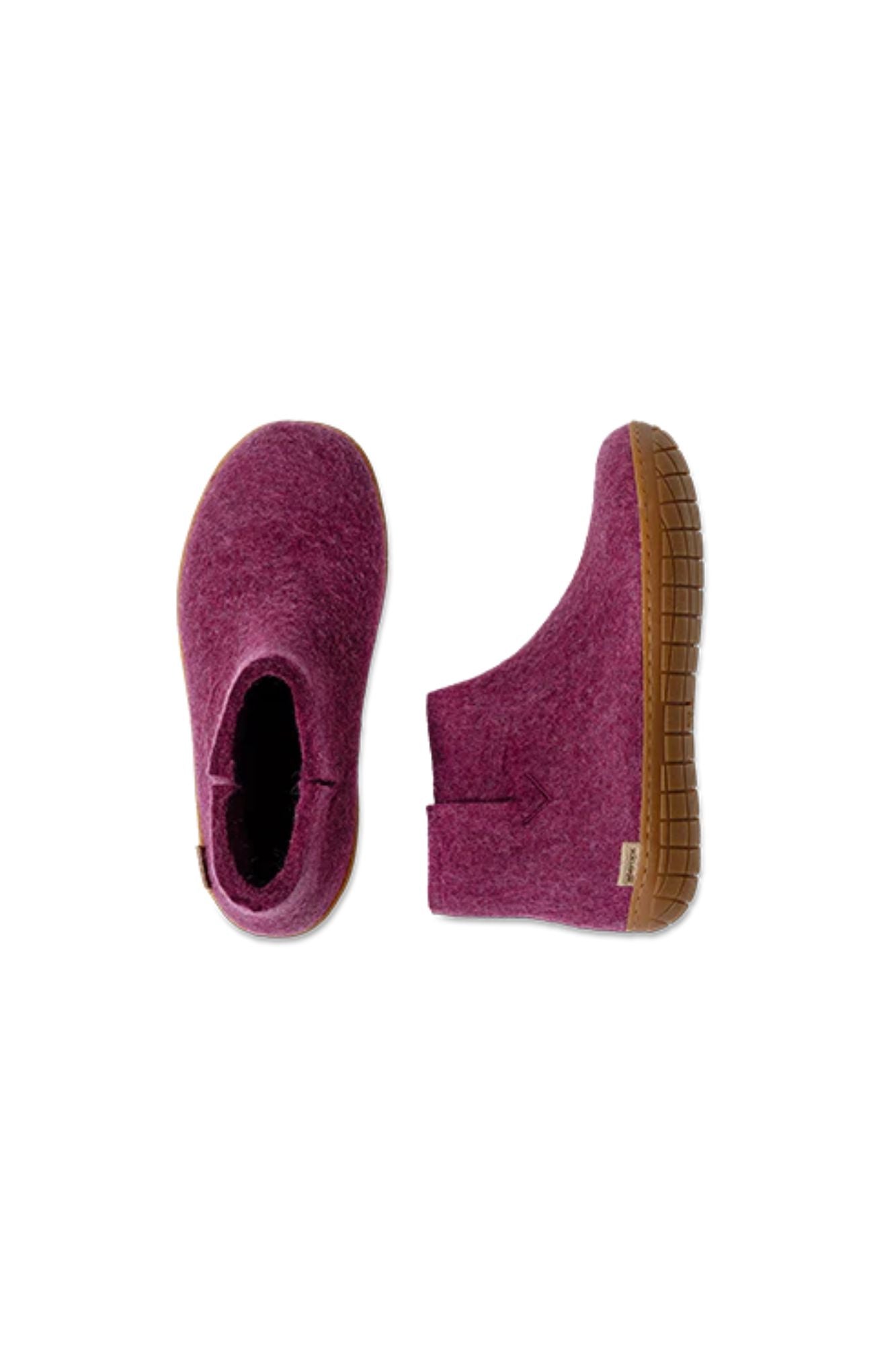 Boot | Leather Sole Cranberry