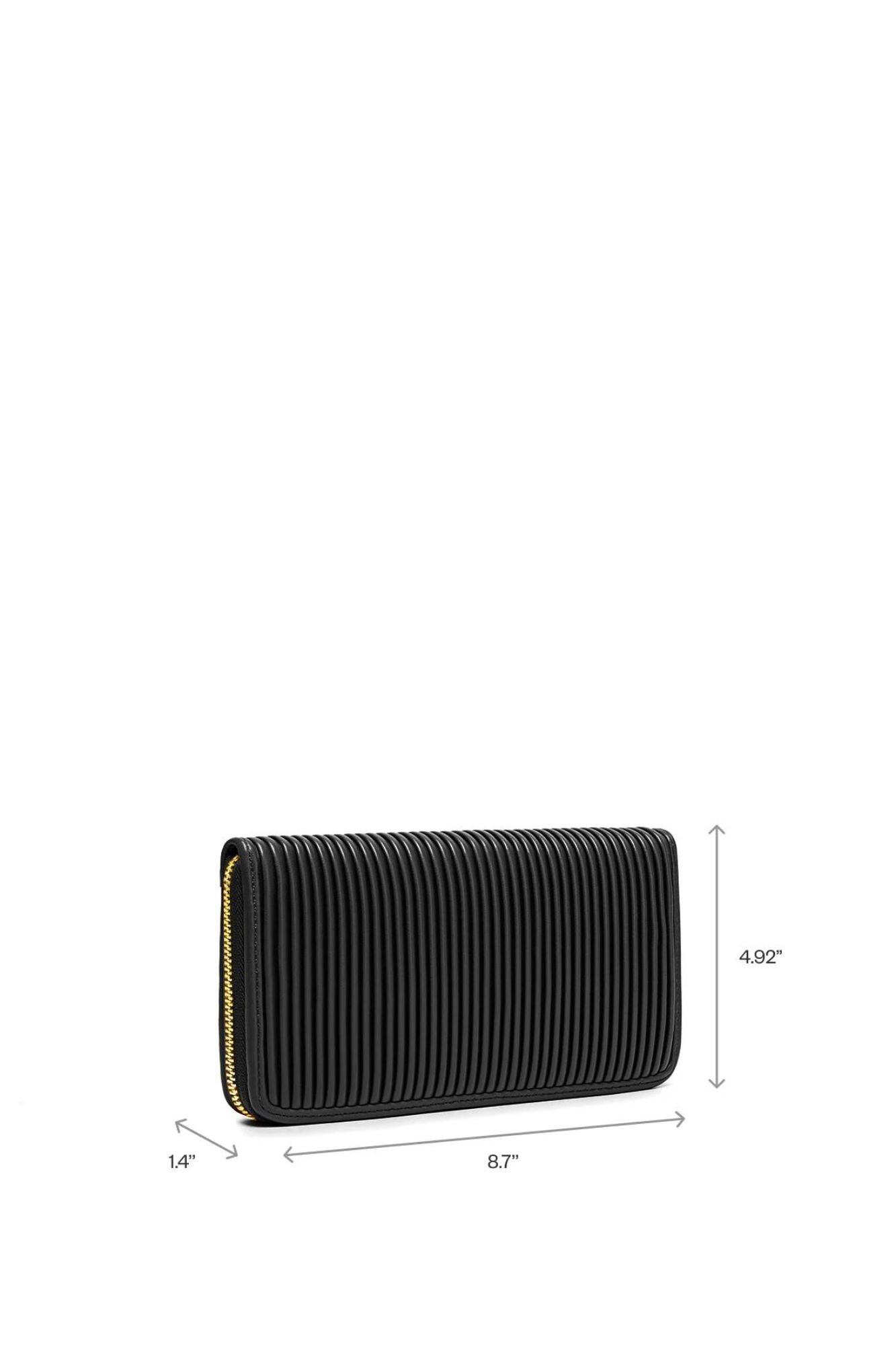 Sandy Pleated Wallet