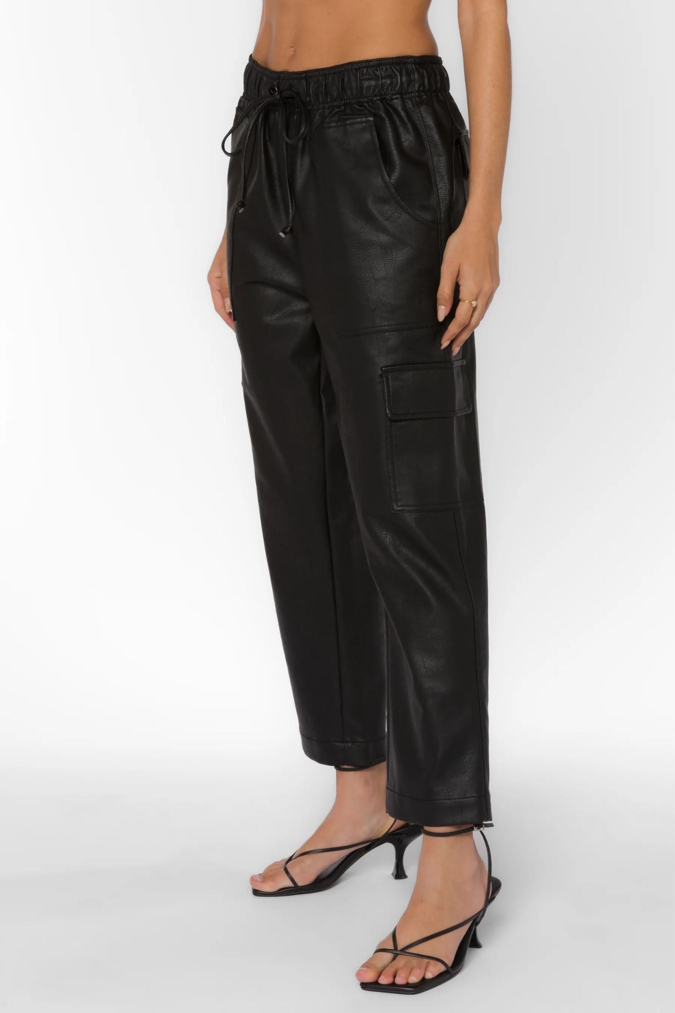 Mario Faux Leather Pants