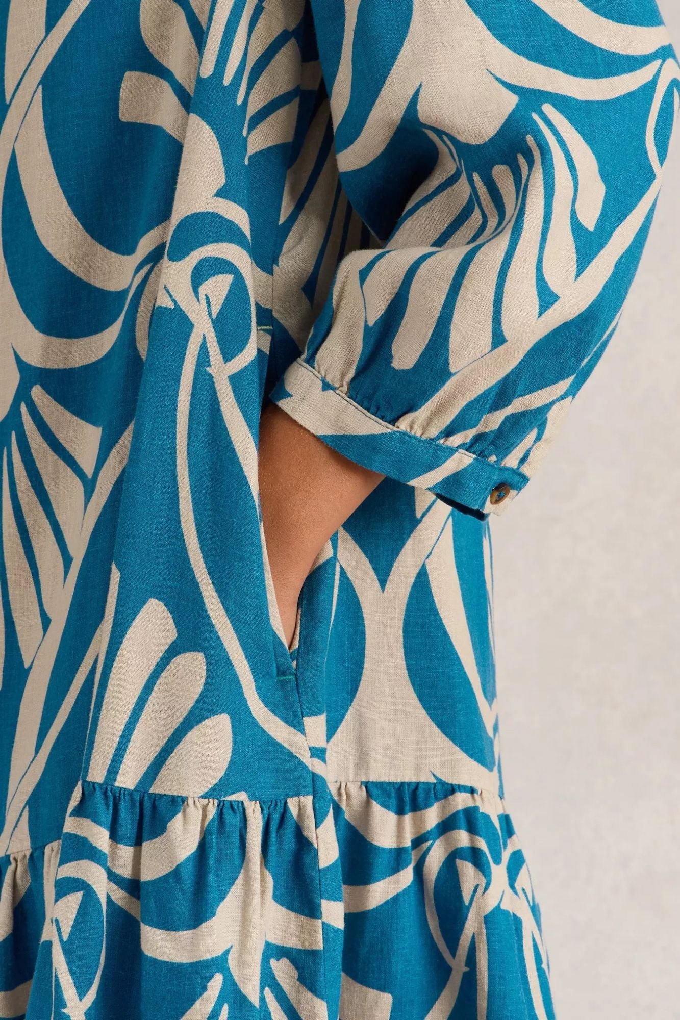 Otto Linen Blend Dress