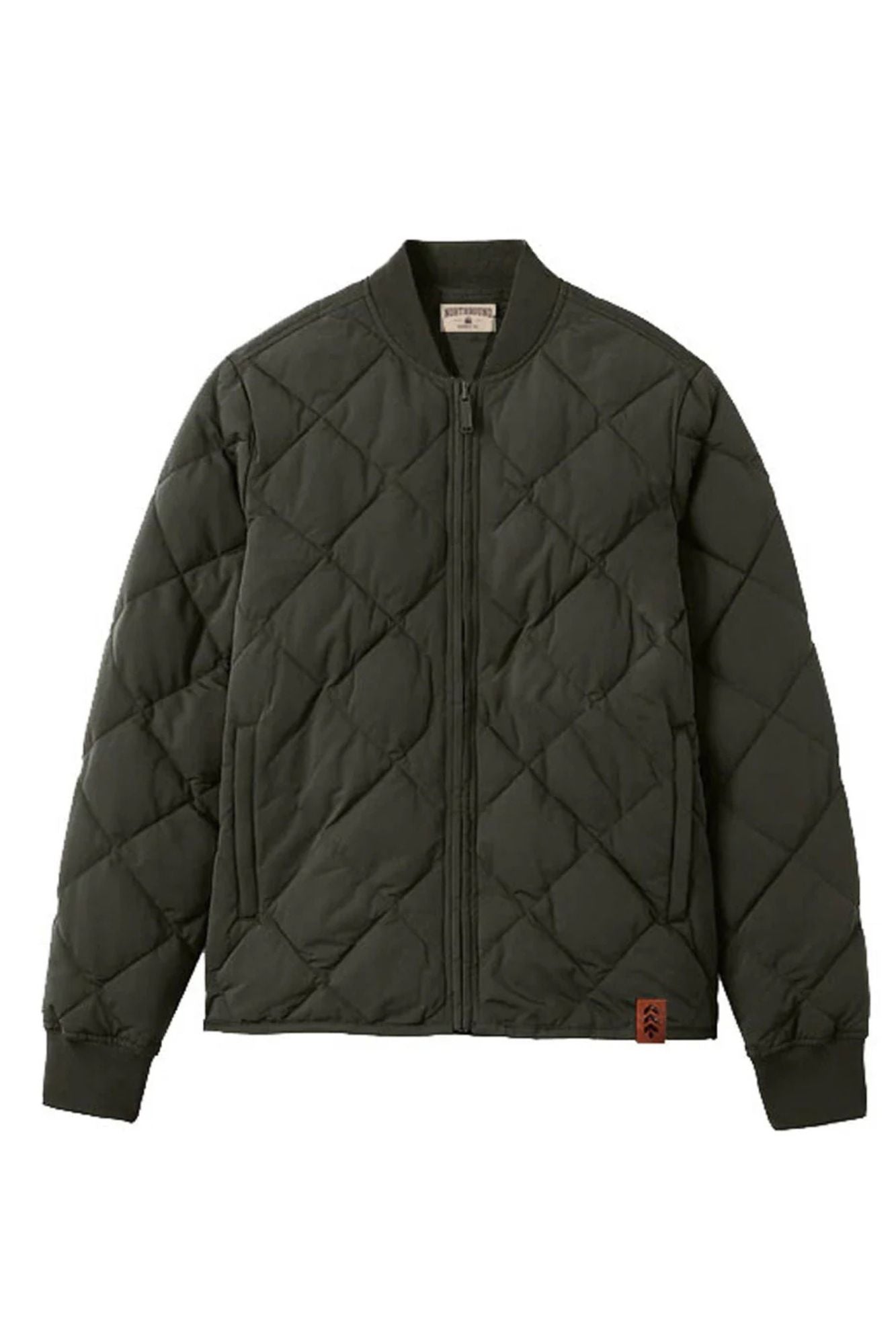 Woodland Quilted Bomber Jacket