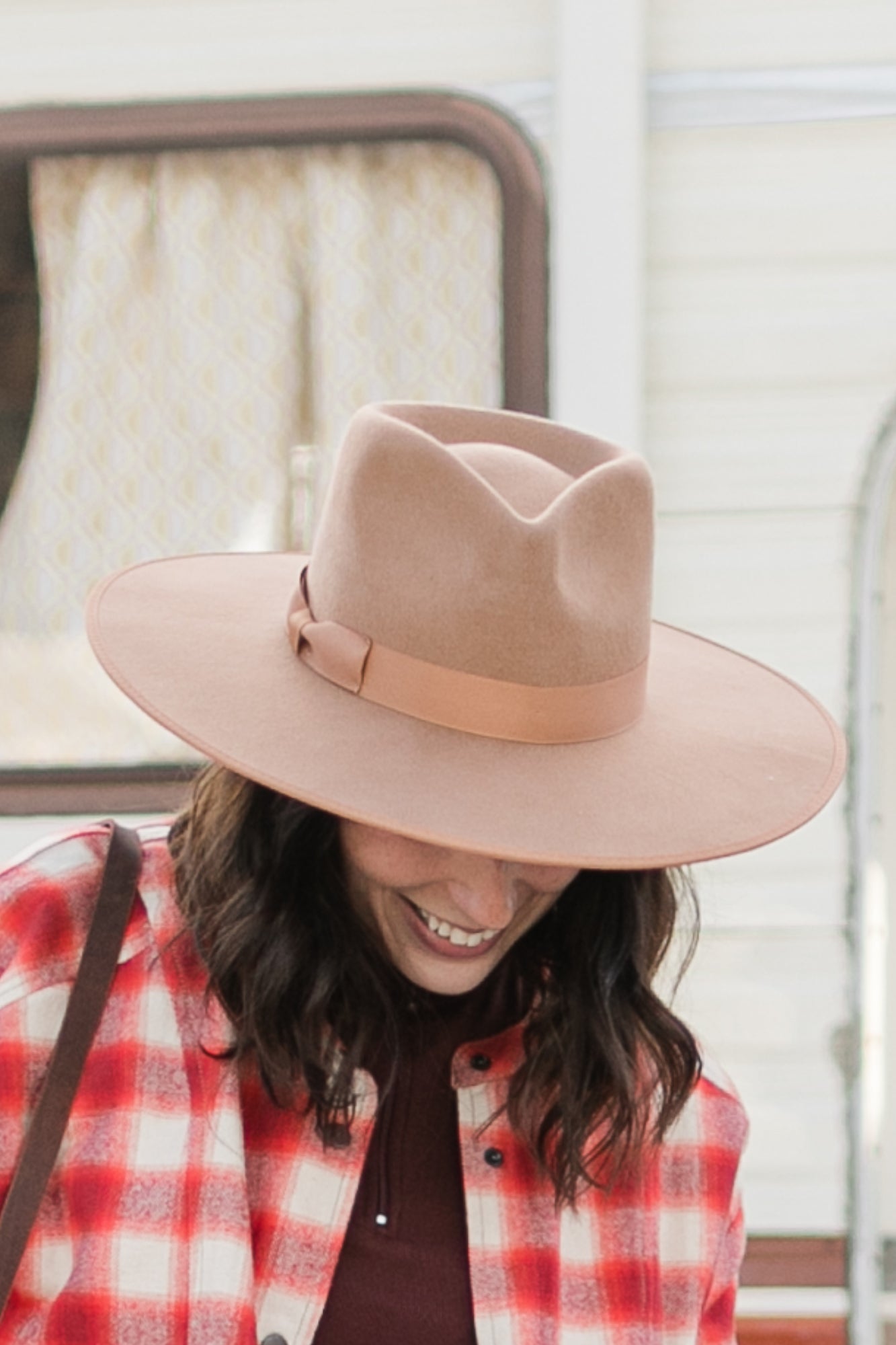 Manque de couleur - Chapeau Rancher en teck