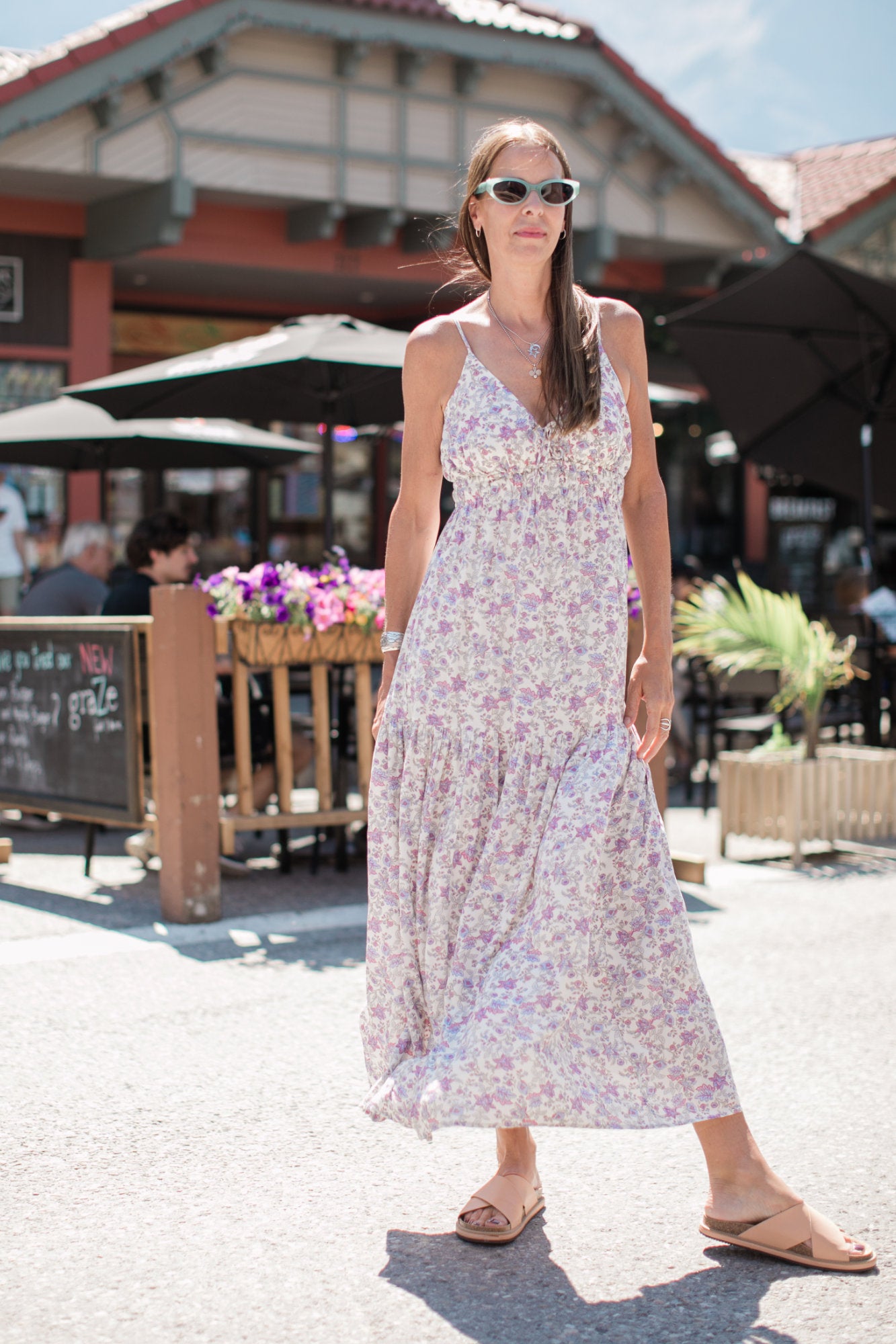 Lisbon Floral Maxi Dress