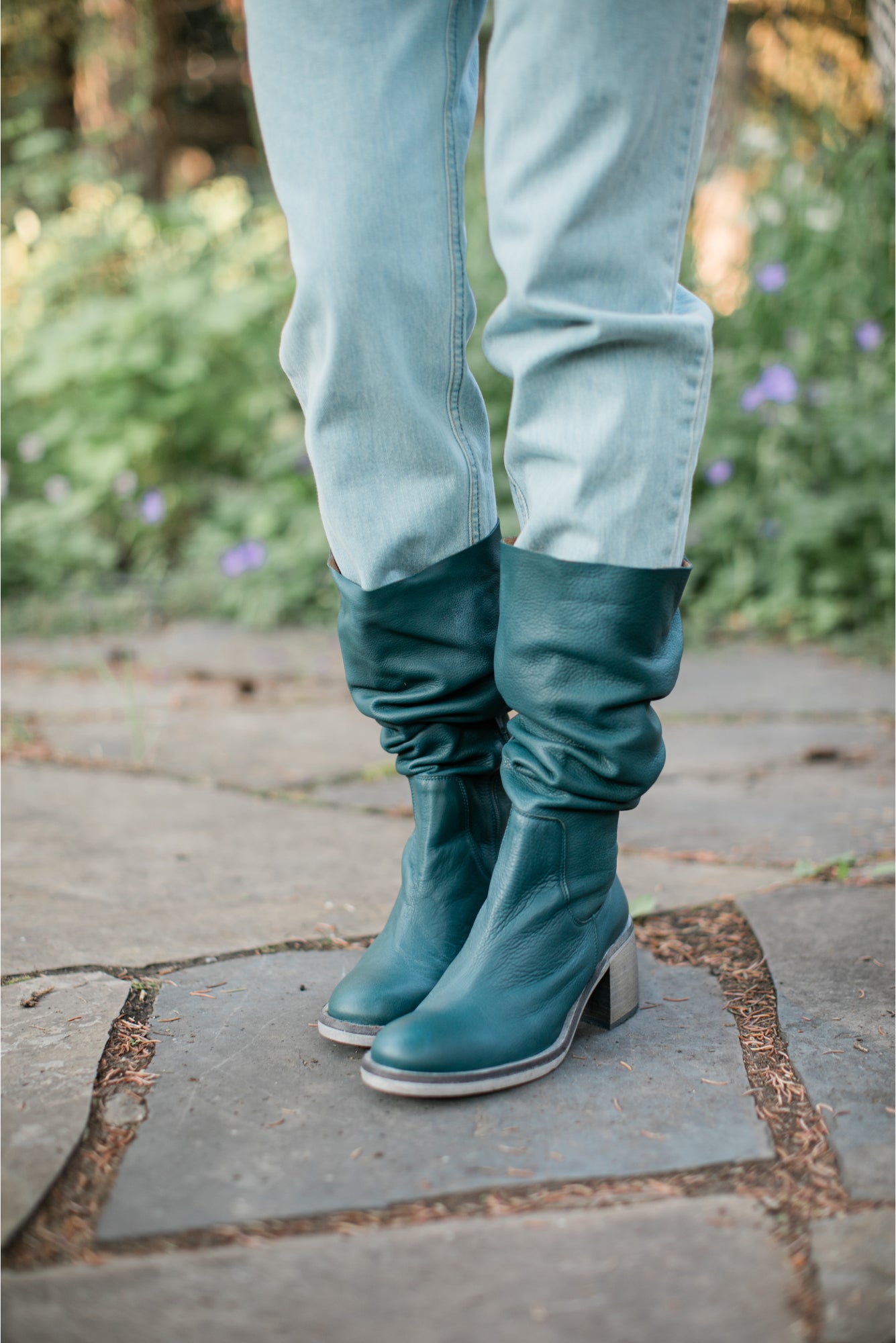 Tall Slouch Boot Indigo Bay