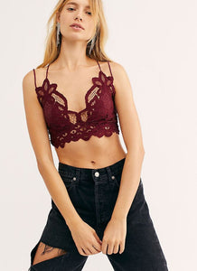 FP One - Athena Bralette by at Free People, Black, XS