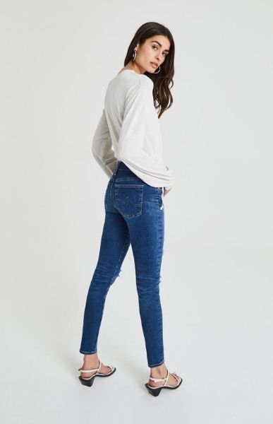 Farrah Skinny Ankle jeans in blue - AG Jeans