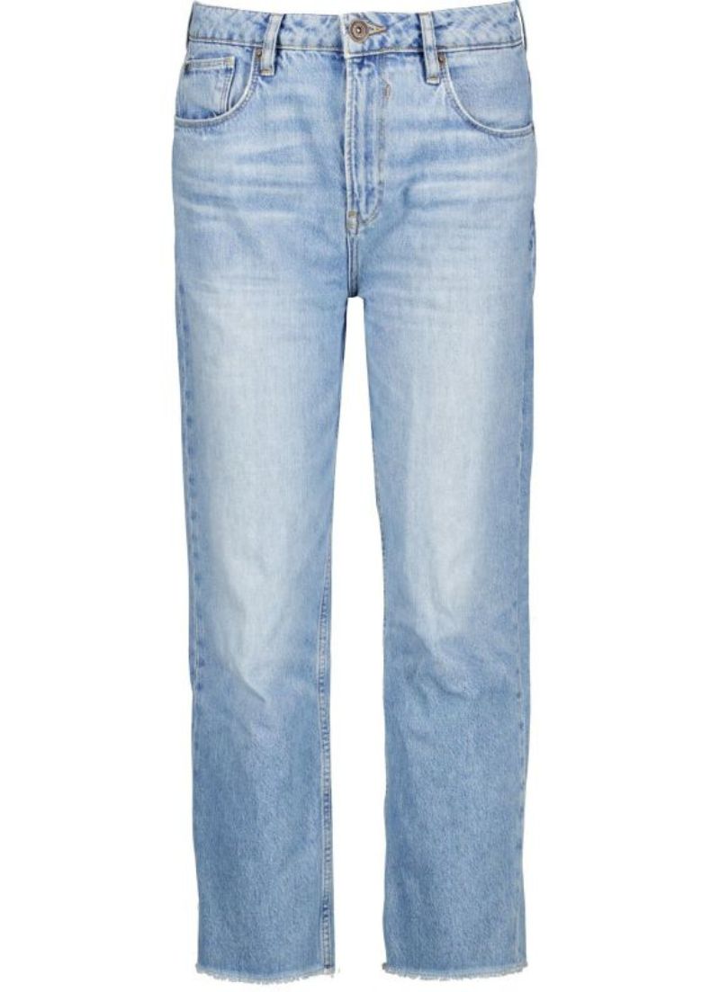 Straight Jeans Ragged Denim - Indigo Bay